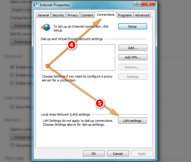 How to use proxies in Opera step 3